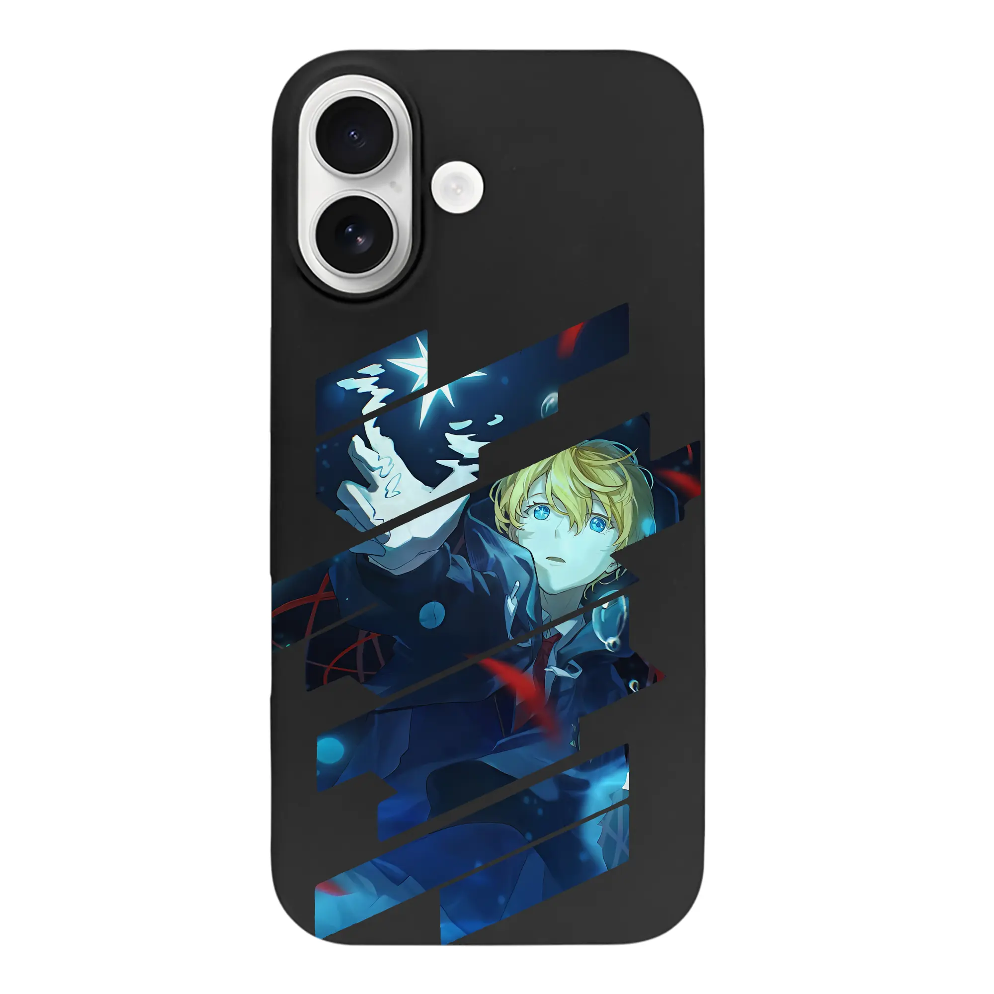 推しの子 グッズ,星野アクア - iPhone 17 シリーズ シリコンケース 薄型 耐衝撃 指紋防止 ソフトタッチカバー 精密フィット 傷防止 保護ケース iPhone 17/17 Air/17 Pro/17 Pro Max 対応